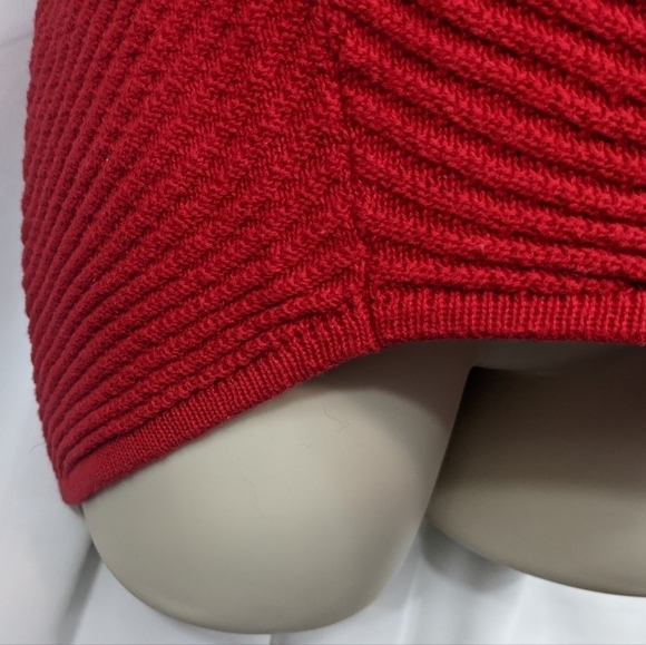 Express Chevron V Neck Sweater Sz S - Picture 5 of 11